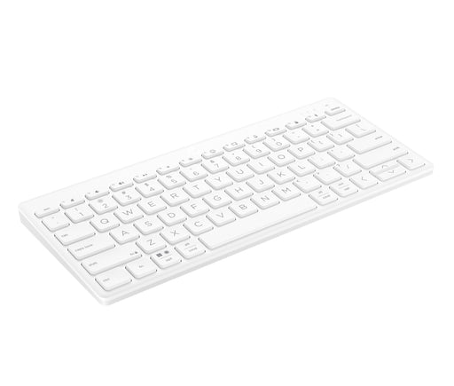 EAN 0196548516766 - HP 350 WHT Compact Multi-Device Keyboard teclado Hogar Blanco imagen 2