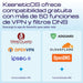 EAN 4897082922155 - Keenetic Explorer 4G (KN-4910) router inalámbrico Ethernet rápido Doble banda (2,4 GHz / 5 GHz) Gris, Bla imagen 7