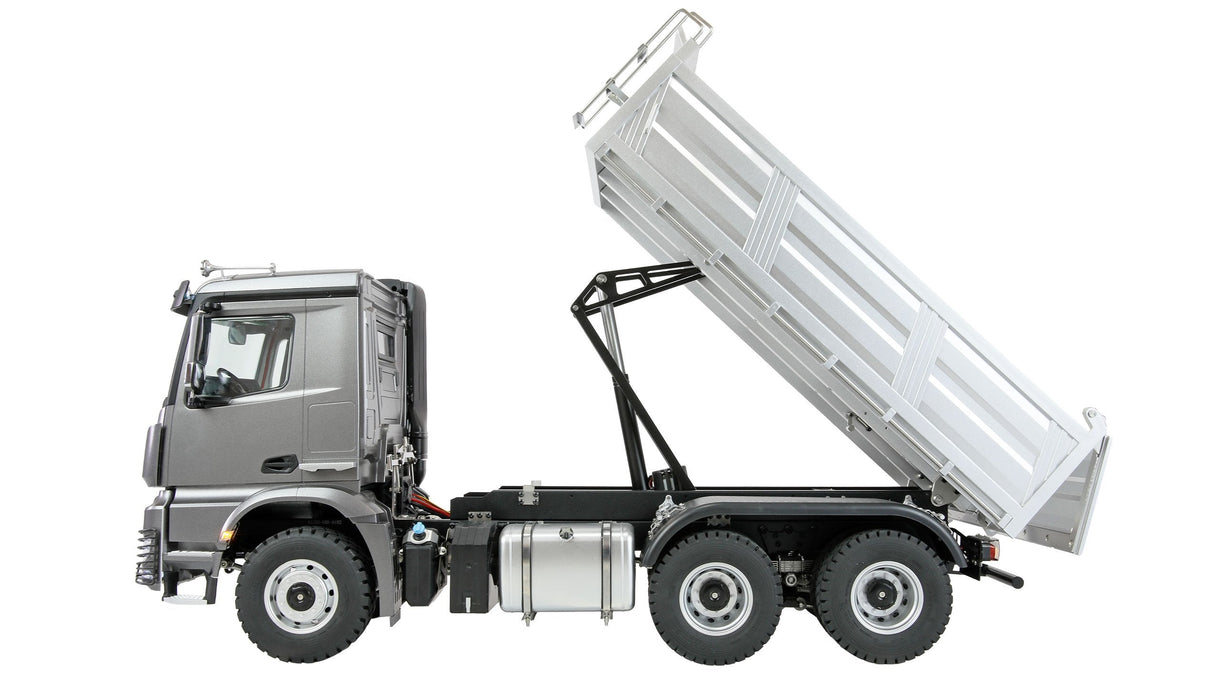 Amewi Mercedes Arocs Muldenkipper 6x6 1:14 Rtr Anthrazit 14+