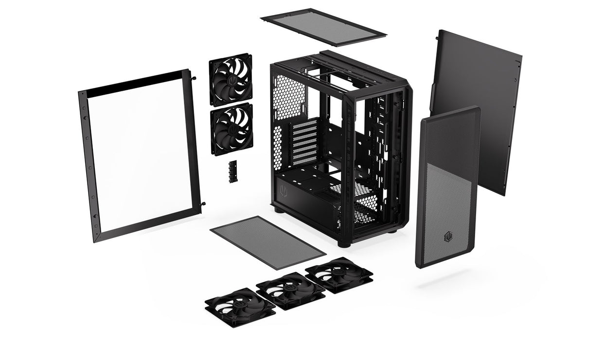 EAN 5903018666297 - ENDORFY EY2A010 carcasa de ordenador Midi Tower Negro imagen 31