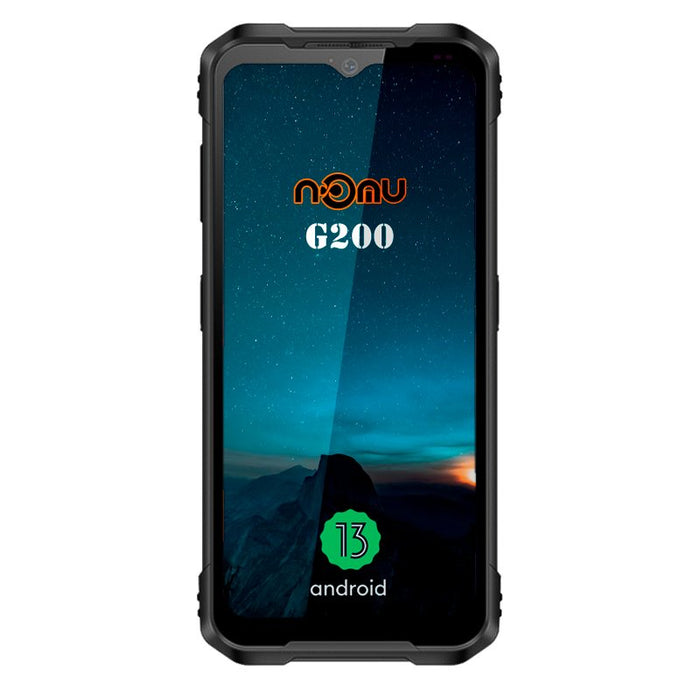 EAN 8435602906849 - Nomu G200 ordenador móvil de mano 16,6 cm (6.52") Pantalla táctil 265 g Negro imagen 1