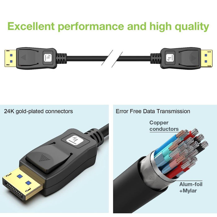 EAN 8059018368123 - Techly ICOC-DSP-A21-020 2 m DisplayPort Negro imagen 13