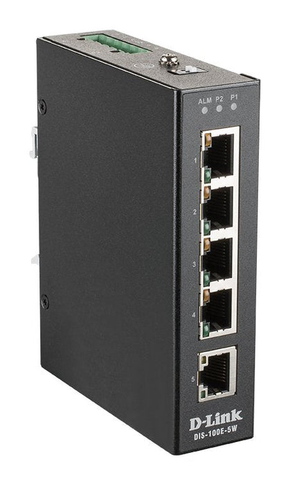 Switch D-Link Dis-100e-5w 5 Puertos Rj-45 10 100