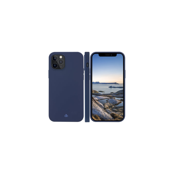 Dbramante1928 Monaco Carcasa Trasera Para Teléfono Móvil Compatibilidad Con Magsafe 100 % De Plástico Reciclado Azul Pacífico Para Apple Iphone 13 Pro
