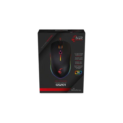 EAN 4260664871194 - MediaRange MRGS201 ratón Juego mano derecha USB tipo A Óptico 4000 DPI imagen 1
