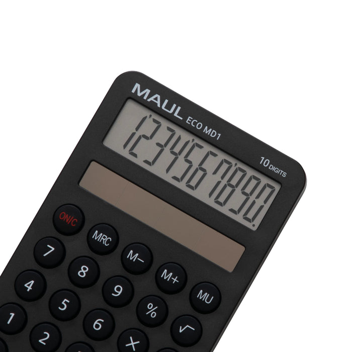 EAN 4002390092739 - MAUL ECO MD1 calculadora Bolsillo Calculadora básica Negro imagen 4
