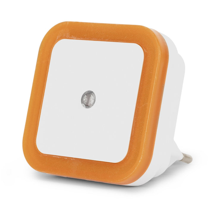 Entac Nachtlicht 0.5w Quadrat. Ww Naranja Dämmerungssensor