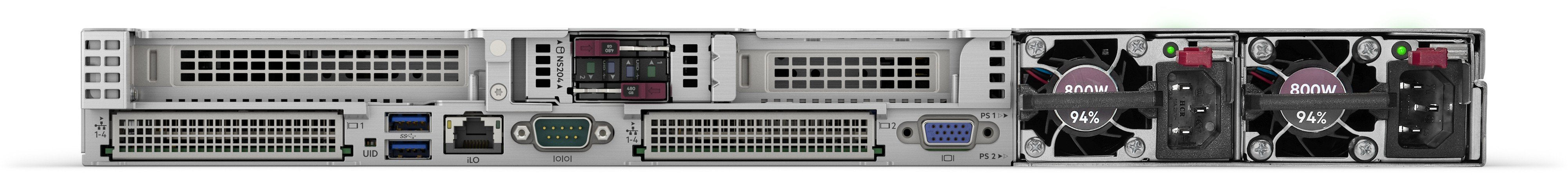 EAN 4549821647606 - HPE ProLiant DL360 Gen11 4510 2.4GHz 12c 1P 2x32GB-R 8SFF MR408i-o 2x480GB SSD 2x1000W PS EU Server servi imagen 4