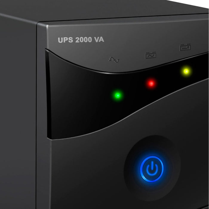 EAN 8435089029949 - Woxter UPS 2000 VA sistema de alimentación ininterrumpida (UPS) Línea interactiva 2 kVA 1200 W 2 salidas  imagen 4