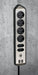 EAN 4007123672820 - Brennenstuhl 1153590610 base múltiple 2 m 6 salidas AC Interior Negro, Plata imagen 8
