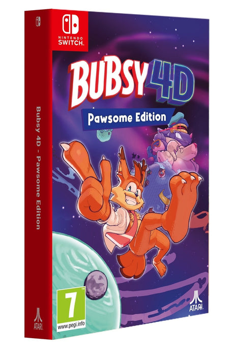 Juego Bubsy 4d Pawsome Edition - Switch Switch