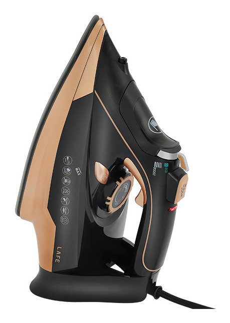 EAN 5907512875643 - Lafe VaporMax Plancha a vapor Suela de cerámica 3000 W Negro, Oro rosa imagen 3