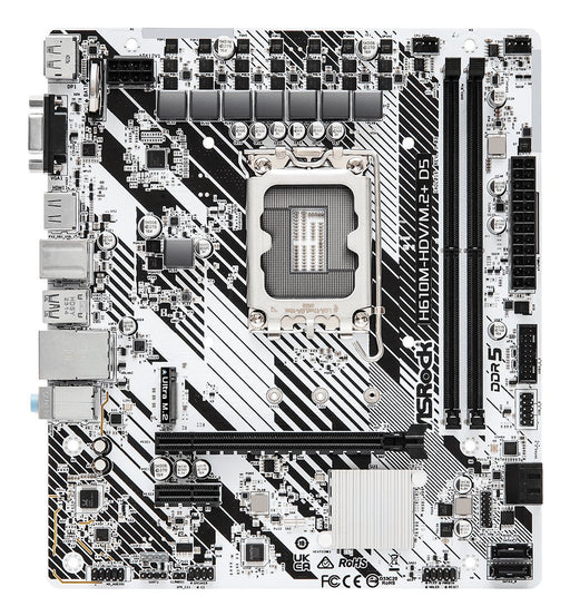 EAN 4710483943478 - Asrock H610M-HDV/M.2+ D5 Intel H610 LGA 1700 micro ATX imagen 2