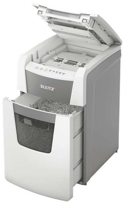 EAN 4002432124107 - Leitz 80130000 triturador de papel Corte cruzado 55 dB 22 cm Gris, Blanco imagen 13