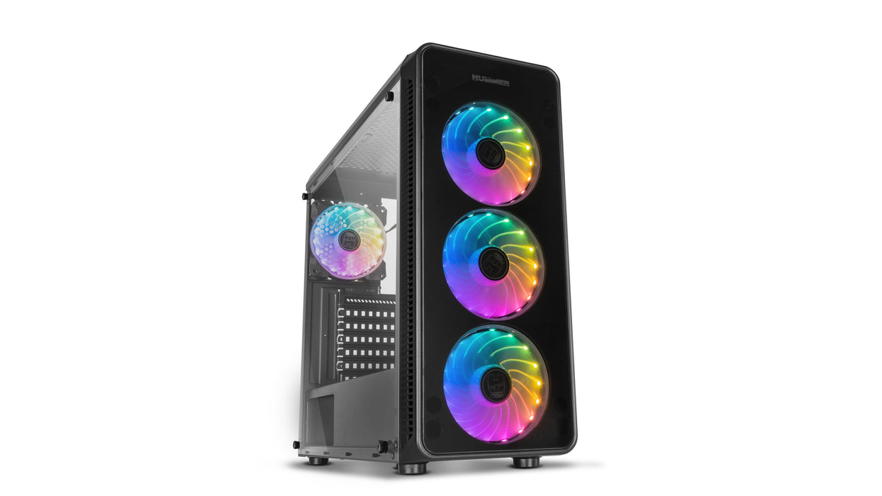 EAN 8436532169502 - NOX Hummer TGM Midi Tower Negro imagen 2