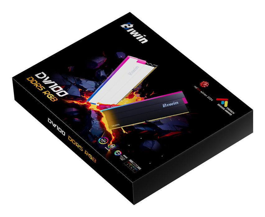 EAN 6955914623552 - Biwin DW100 módulo de memoria 64 GB 2 x 32 GB DDR5 6000 MT/s 288-pin DIMM ECC imagen 7