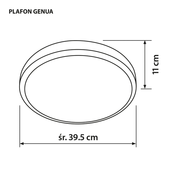 Plafón  Activejet Aje-Genua 3xe27