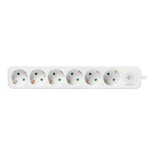 EAN 4052792057799 - LogiLink LPS247 base múltiple 1,5 m 6 salidas AC Interior Blanco imagen 2