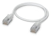 EAN 0810084697269 - Ubiquiti UACC-Cable-Patch-EL-C6A-0.3M-W cable de red Translúcido, Blanco 0,3 m Cat6a imagen 2