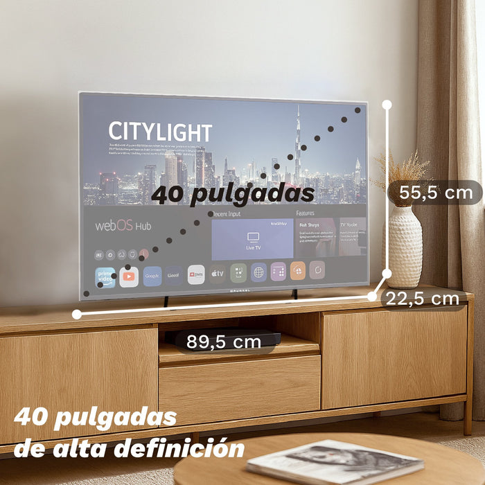 Televisor Grunkel Qled-4025w 40' Full Hd Smart Tv Wifi