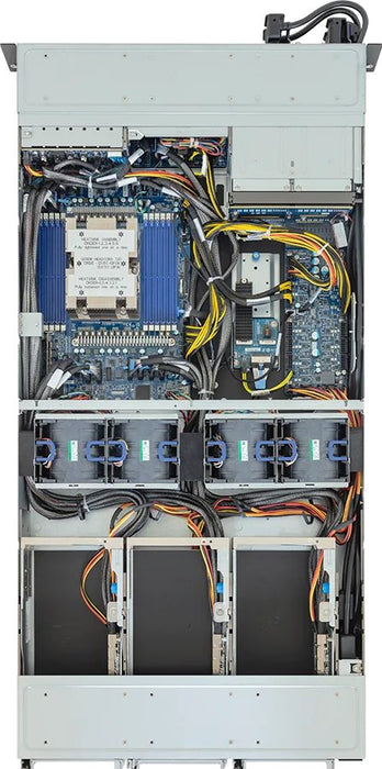 EAN 4719331870973 - GIGABYTE XV23-ZU0-AAJ1 LGA 6096 Bastidor (2U) Negro, Acero imagen 3