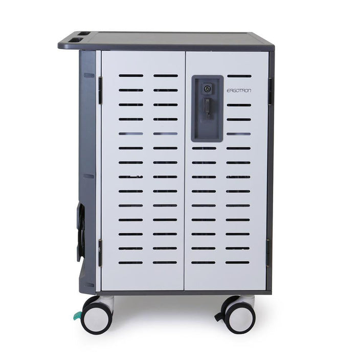 Ergotron Dm40-2009-2 Carrito Y Armario De Dispositivo Portátil Independiente Plata
