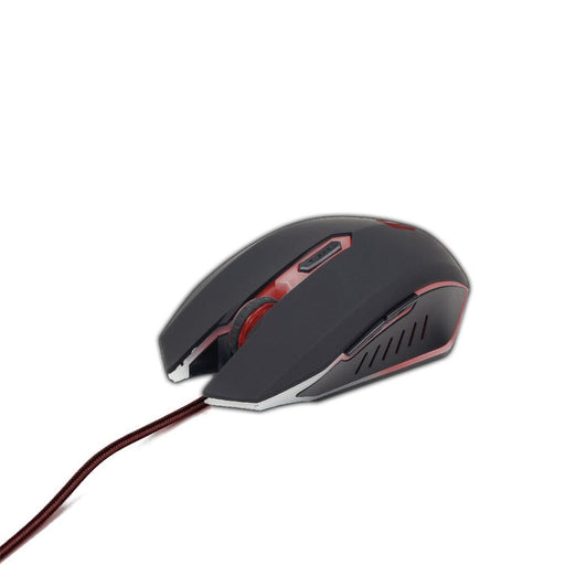 EAN 8716309081900 - Gembird MUSG-001-R ratón Juego Ambidextro USB tipo A 2400 DPI imagen 1
