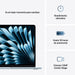EAN 0195949890444 - Apple MacBook Air Apple M M4 Portátil 34,5 cm (13.6") 16 GB 256 GB SSD Wi-Fi 6E (802.11ax) macOS Sequoia  imagen 10