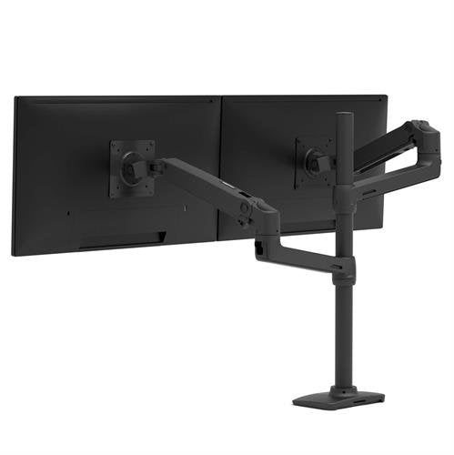 EAN 0698833075700 - Ergotron LX Series LX Dual Stacking Arm, Tall Pole, Matte Black 101,6 cm (40") Escritorio Negro imagen 1