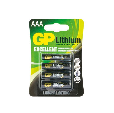 EAN 4891199169359 - GP Batteries Lithium 103173 pila doméstica Batería de un solo uso AAA Litio imagen 1