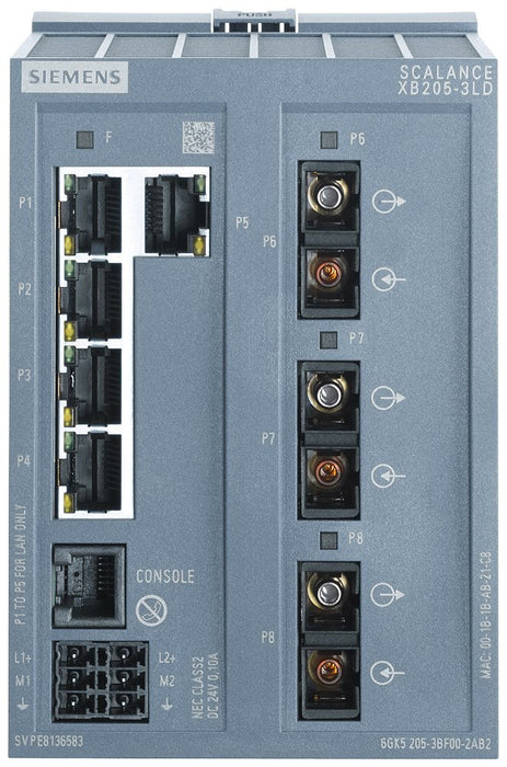 Siemens 6gk5205-3bf00-2tb2 Industrial Ethernet Switch 10 - Switch - 0,1 Gbps