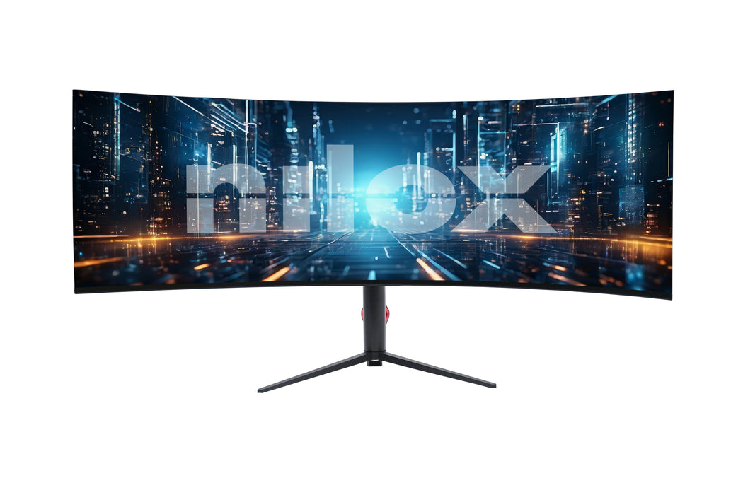 EAN 8431775035454 - Nilox NXM49CRVDC pantalla para PC 124,5 cm (49") 5120 x 1440 Pixeles Dual QHD LED Negro imagen 1