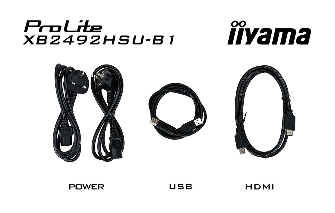 EAN 4948570126187 - iiyama ProLite XB2492HSU-B1 pantalla para PC 61 cm (24") 1920 x 1080 Pixeles Full HD LED Negro imagen 20