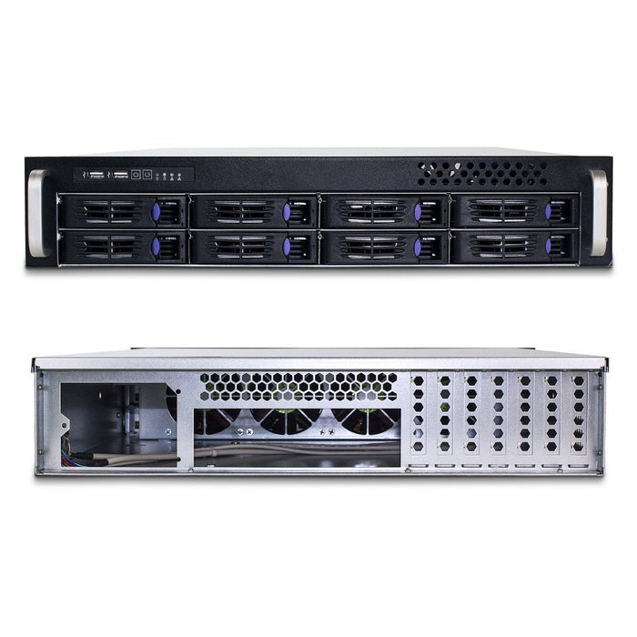 Fantec Src-2080x07-12g/6g 2he 8xsas&Sata (Ohne Netzteil)