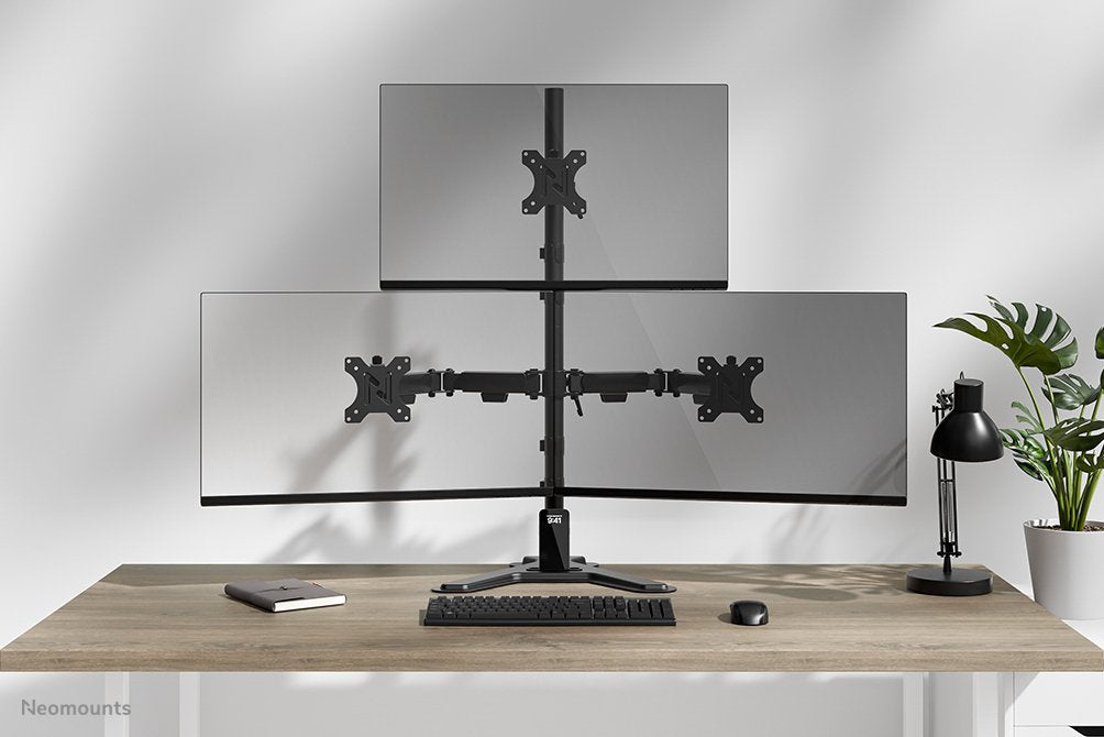 EAN 8721246340676 - Neomounts DS45-600BL2-1 soporte para monitor 81,3 cm (32") Escritorio Negro imagen 12