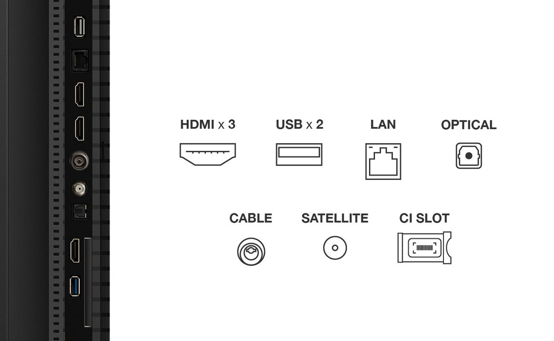 EAN 5901292525941 - TCL P7K 50P7K Televisor 127 cm (50") 4K Ultra HD Smart TV Wifi Metálico 430 cd / m² imagen 4