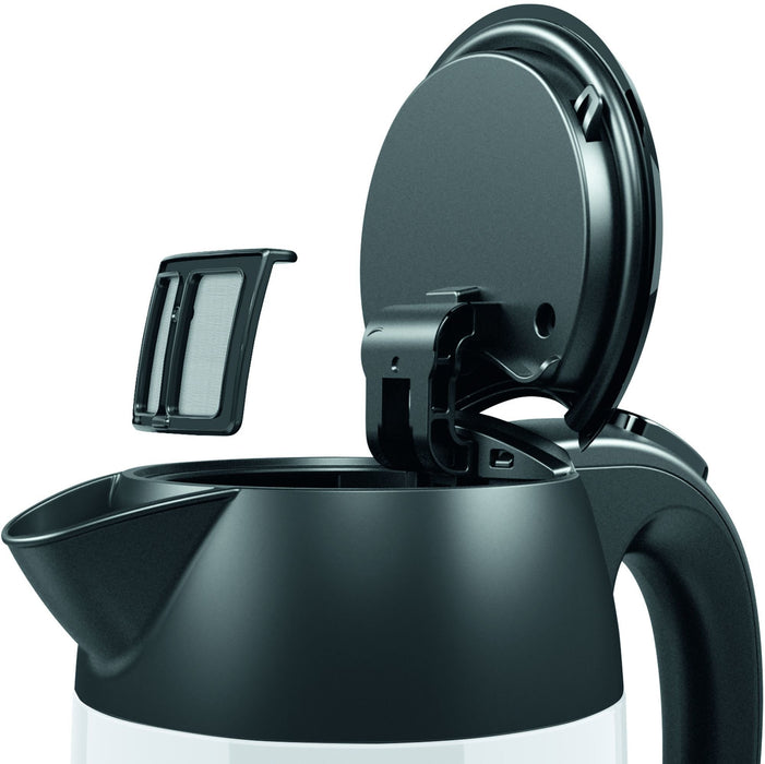 EAN 4242005253241 - Bosch TWK3P421 tetera eléctrica 1,7 L 2400 W Negro, Blanco imagen 3
