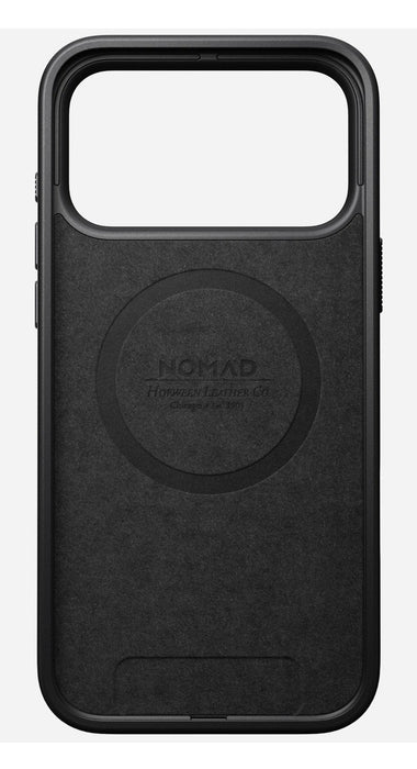 Nomad Modern Leather Case Iphone 17 Pro Max Burgundy Horween