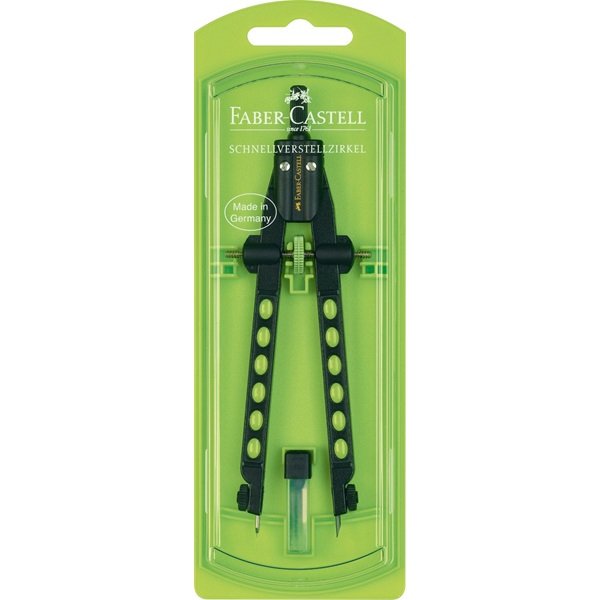 Faber-Camell Zirkel Schnellvermell. Factory Neon