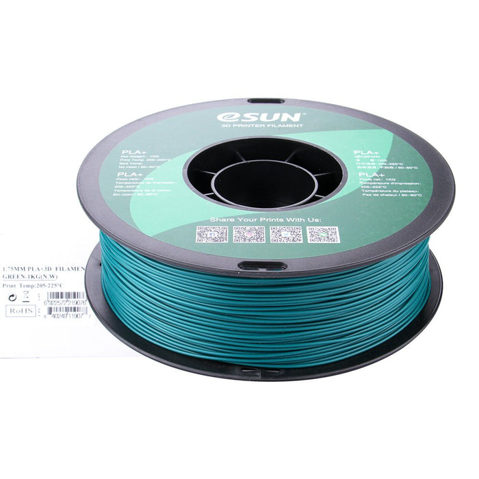 Pla+ 1,75mm Verde 1kg