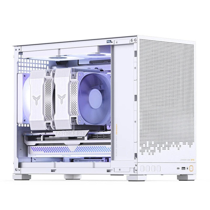 Caja Micro-Atx Jonsbo D32 Std Cristal Templado Blanco
