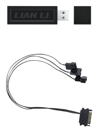 Lian Li Uni Fan Wireless Controller V2.1  (Negro) G89.Rf-T-B.02