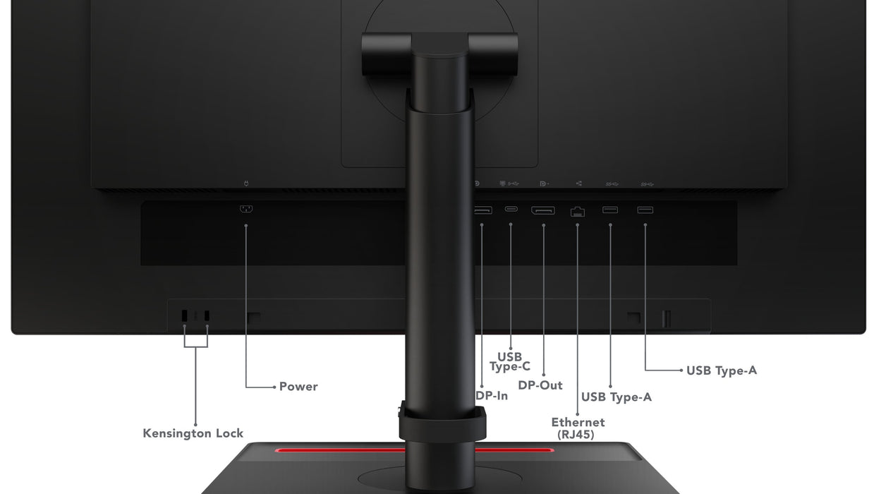 EAN 0195713897020 - Lenovo ThinkVision T24m-20 pantalla para PC 60,5 cm (23.8") 1920 x 1080 Pixeles Full HD LED Negro imagen 13