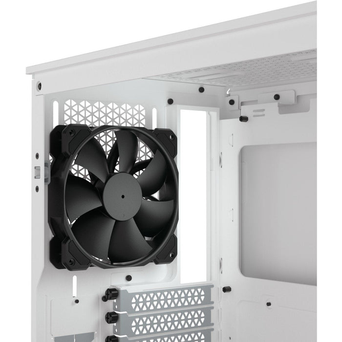 Caja Pc Corsair 4000d Airflow Midi Tower Blanco Corsair Crystal 4000d Airflow Mid-Tower Cristal Templado Blanca Cc-9011201-Ww