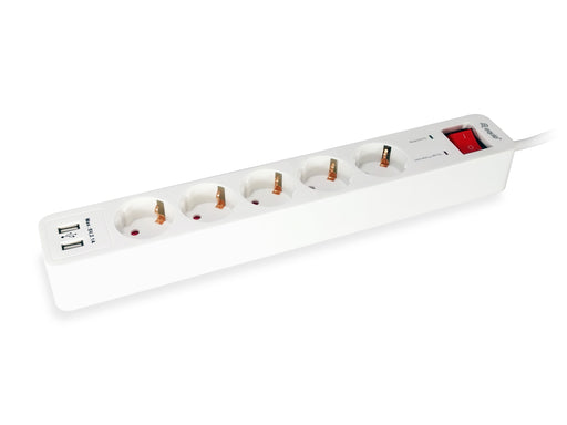EAN 4015867222065 - Equip 245554 base múltiple 1,8 m 5 salidas AC Interior Blanco imagen 1