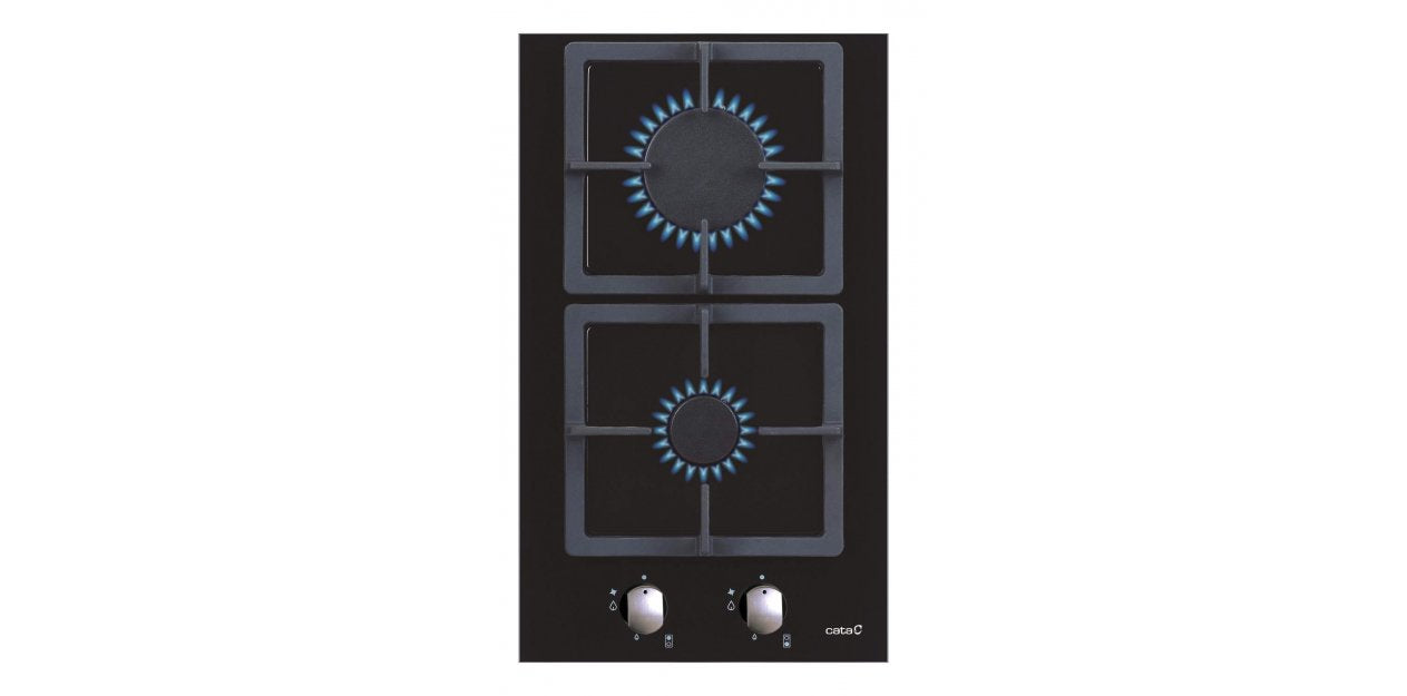 EAN 8422248093743 - CATA SCI 3002 BK Negro Integrado 30 cm Encimera de gas 2 zona(s) imagen 1