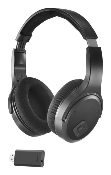 EAN 4047443534958 - Hama 00221847 auricular y casco Auriculares Inalámbrico y alámbrico Diadema TV Bluetooth Negro imagen 1