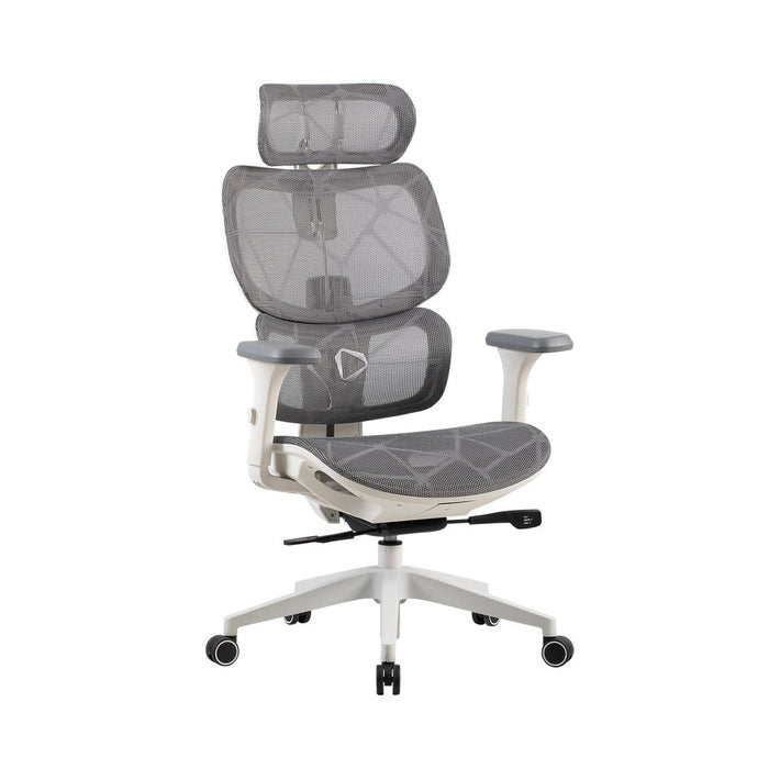 Silla De Oficina  Onex Ventra Premium De Malla, Blanca