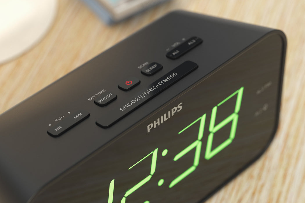 EAN 4895229116641 - Philips TAR3306/12 despertador Reloj despertador digital Negro imagen 11