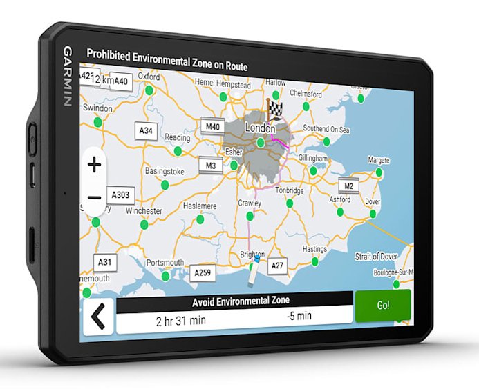 EAN 0753759335427 - Garmin dēzl LGV820 navegador Fijo 20,3 cm (8") TFT Pantalla táctil 405 g Negro imagen 5